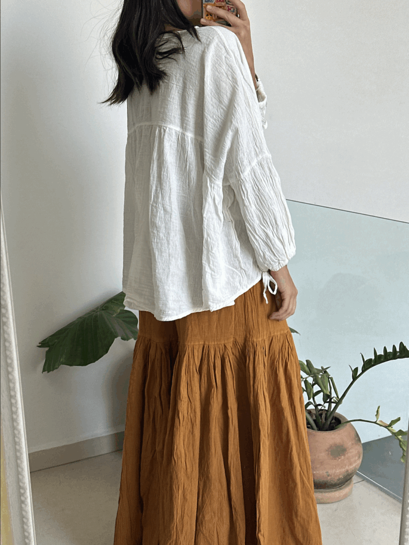 Blusa Luciérnaga Blanca